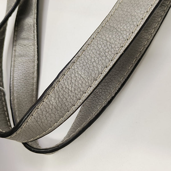 Monogram Canvas Top Handle Bag Gray