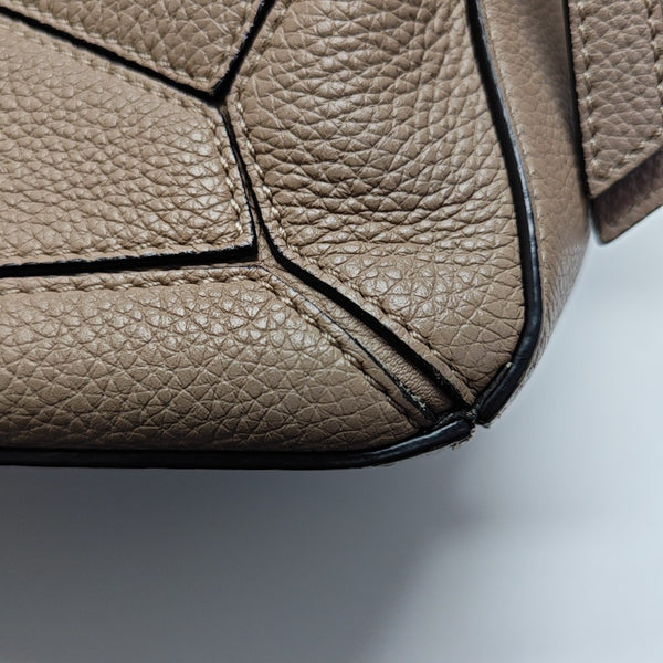 Puzzle Small Calfskin Beige