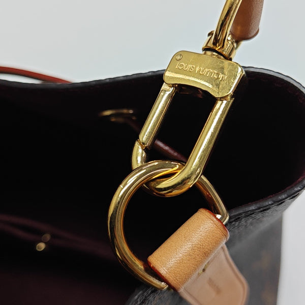 NÉONOÉ BB Monogram Coated Canvas Brown