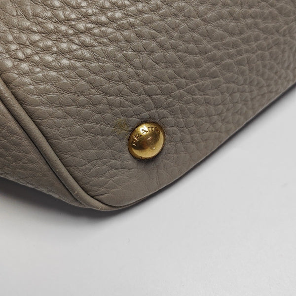 Galleria Large Calfskin Gray