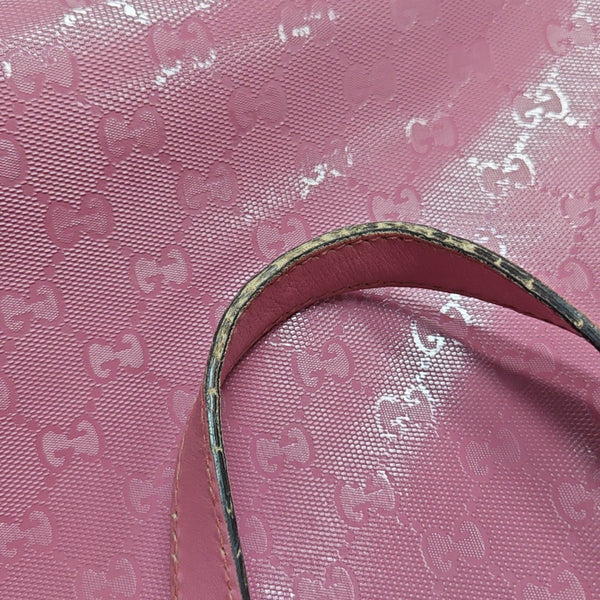 GG Imprime Monogram Coated Canvas Pink
