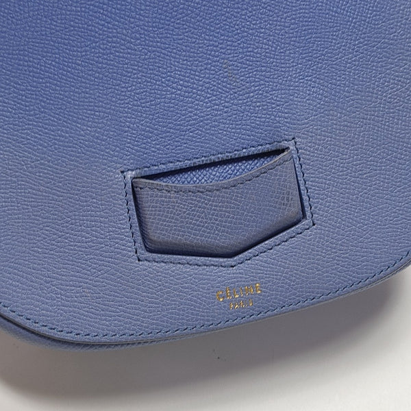 TROTTEUR Small Calfskin Blue