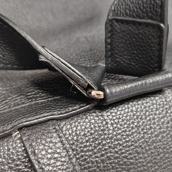 Calfskin Backpack Black