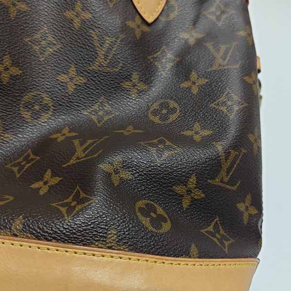 LOCKIT PM Monogram Coated Canvas Brown