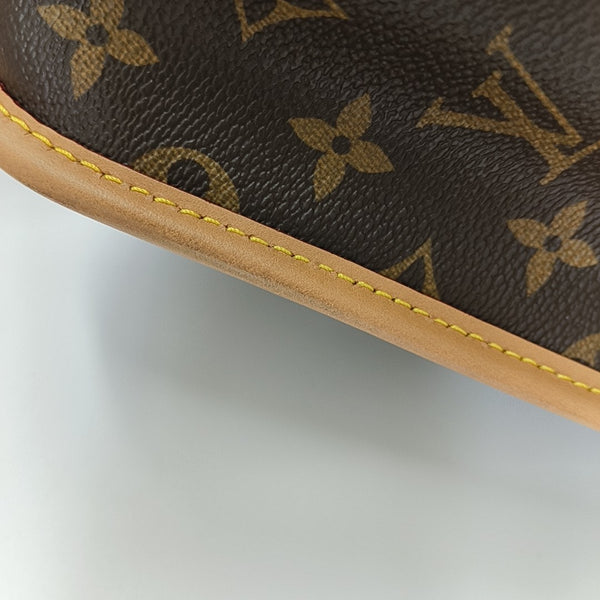 DIANE Monogram Coated Canvas Brown