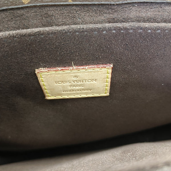 Lona Revestida Monogram marrón Métis MM
