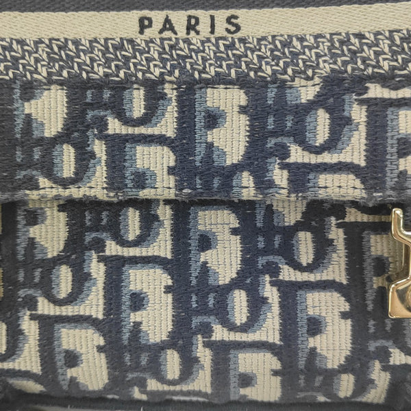 Diorcamp Small Oblique Canvas Blue