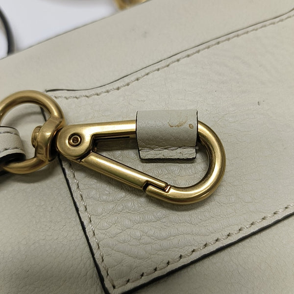 Nile Small Calfskin White