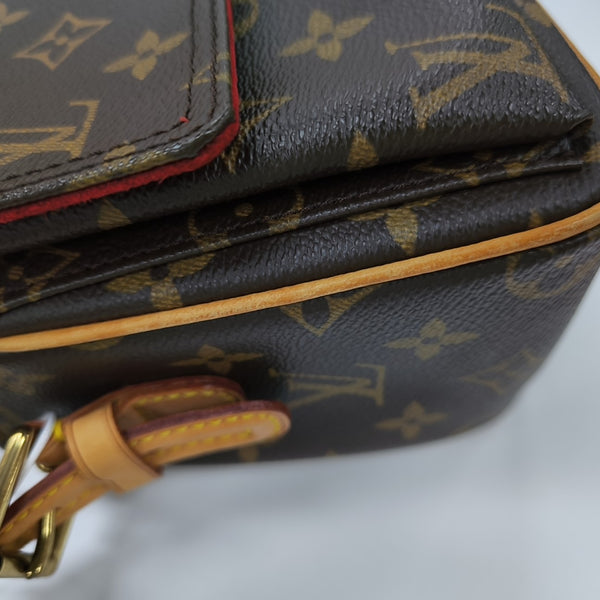VIVA CITE Monogram Coated Canvas Brown