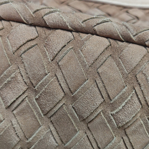 Suede Shoulder Bag Beige