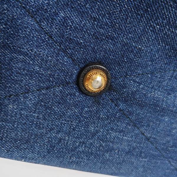 Avenue Quilted Denim Blue