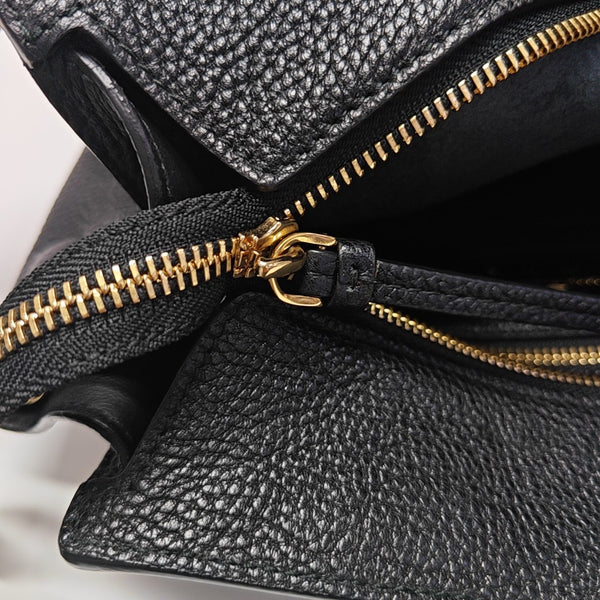 Amy Calfskin Black