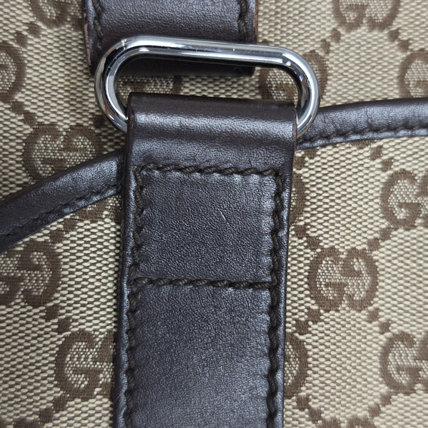 Monogram Calfskin Belt Bag Brown