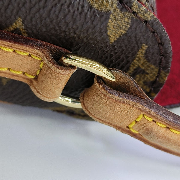 RECITAL Monogram Coated Canvas Brown