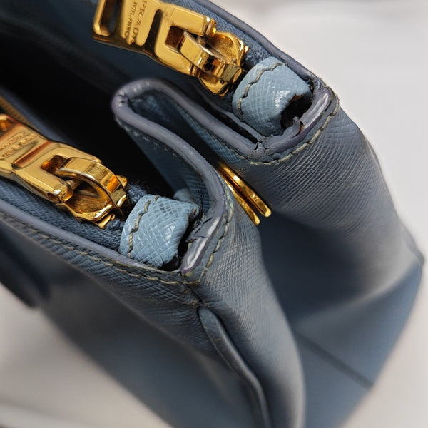 Galleria Extra Large Calfskin Blue