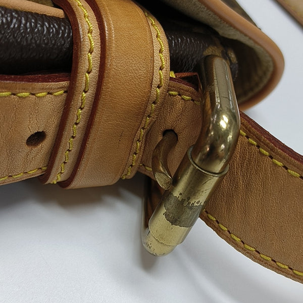 HUDSON PM Monogram Coated Canvas Brown