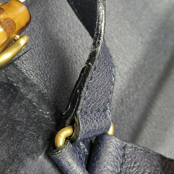Bamboo 1947 Small Suede Blue