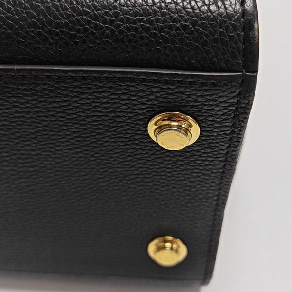 CITY STEAMER MM Calfskin Black