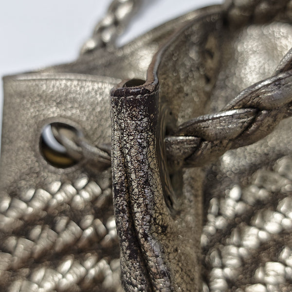 Calfskin Tote Bag Gold