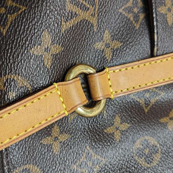 TOTALLY MM Monogram Coated Canvas Brown