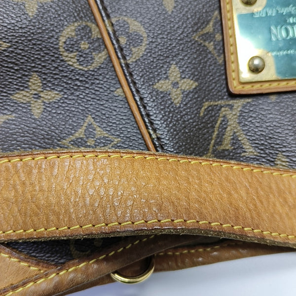 GALLIERA Monogram Coated Canvas Brown