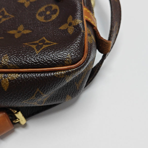 MARLY BANDOULIERE Monogram Coated Canvas Brown