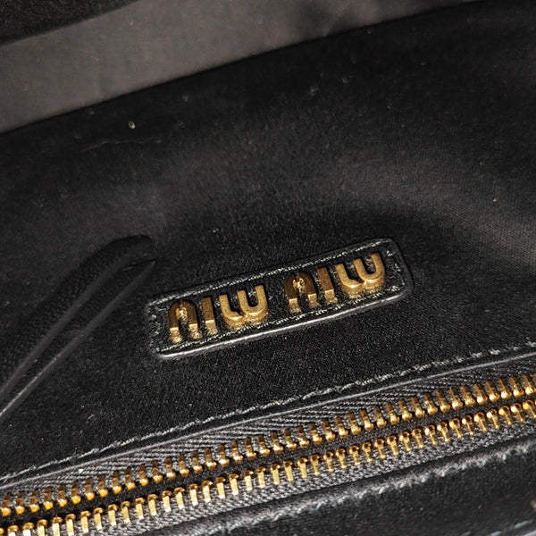 Lambskin Shoulder Bag Black