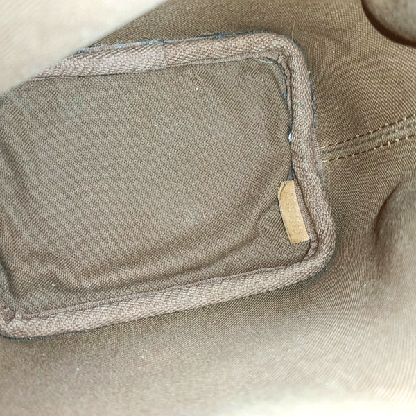 NÉONOÉ Nano Monogram Coated Canvas Brown