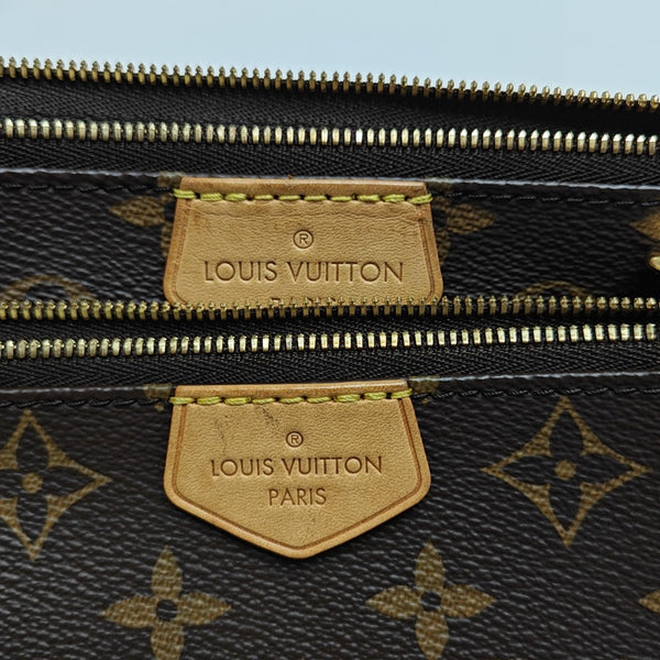 MULTI Monogram Coated Canvas Brown