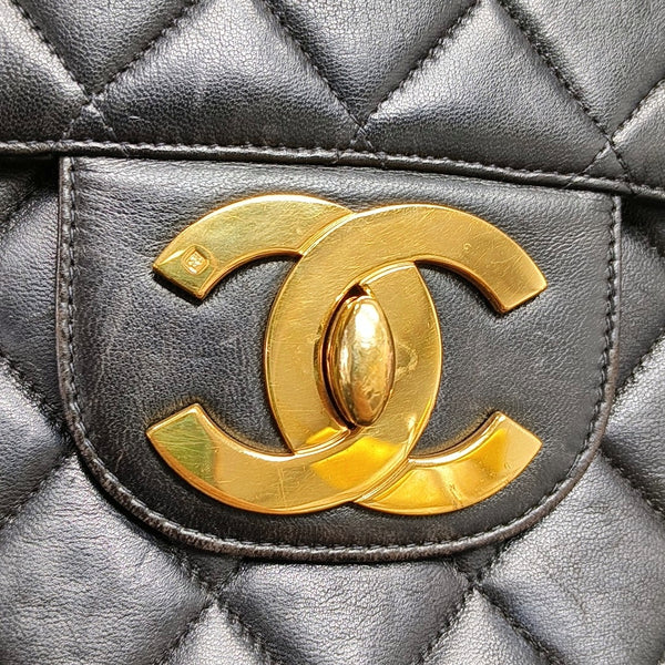 Quilted Lambskin Black