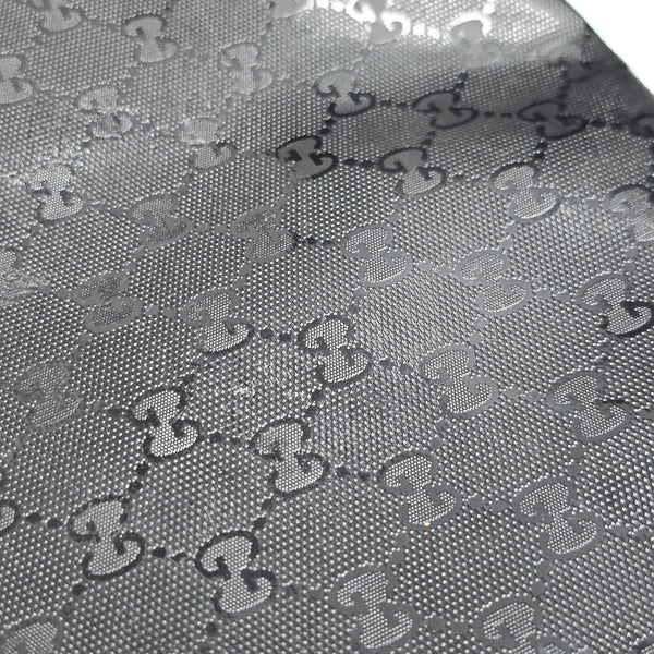 GG Imprime Monogram Coated Canvas Black