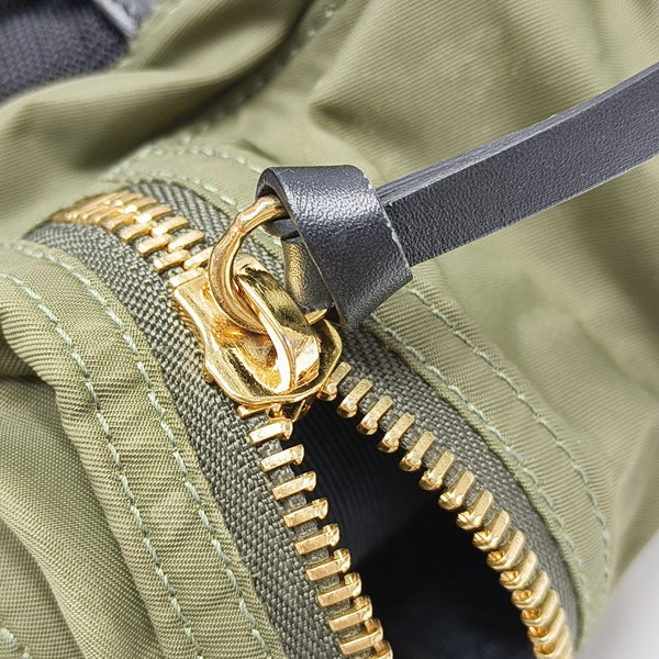 The Rucksack Medium Nylon Green