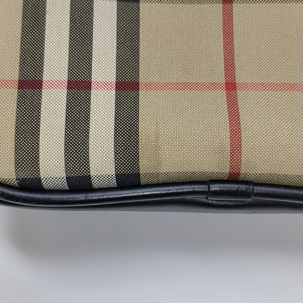 Fabric Shoulder Bag Brown