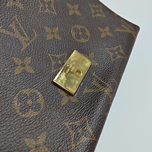 THELMA Monogram Coated Canvas Brown
