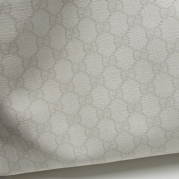 Monogram Coated Canvas Tote Bag White