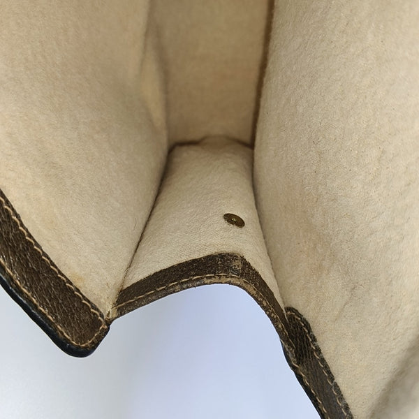 Ophidia Small Monogram Coated Canvas Beige