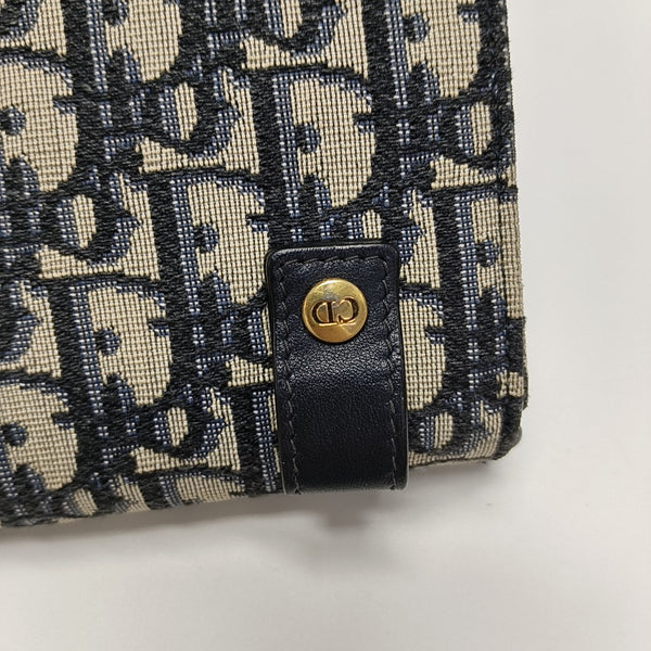 Saddle Mini Oblique Canvas Blue