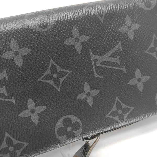 CLÉMENCE Monogram Coated Canvas Gray Wallet