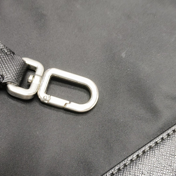 Nylon Shoulder Bag Black