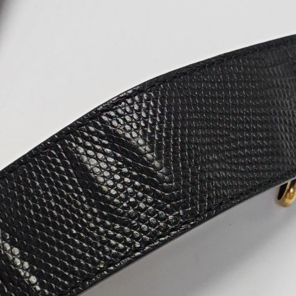 Calfskin Shoulder Bag Black