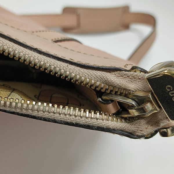 Monogram Calfskin Tote Bag Pink