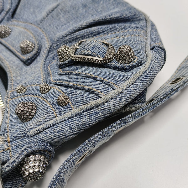 Le Cagole XS Denim Blue