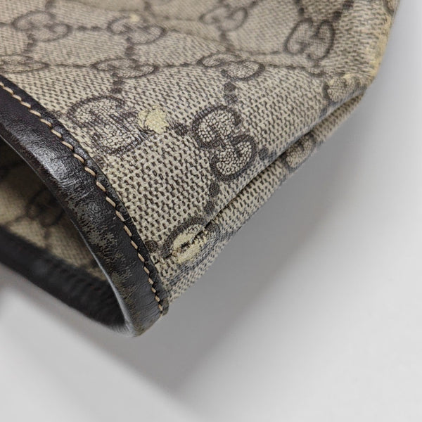 Monogram Coated Canvas Brown