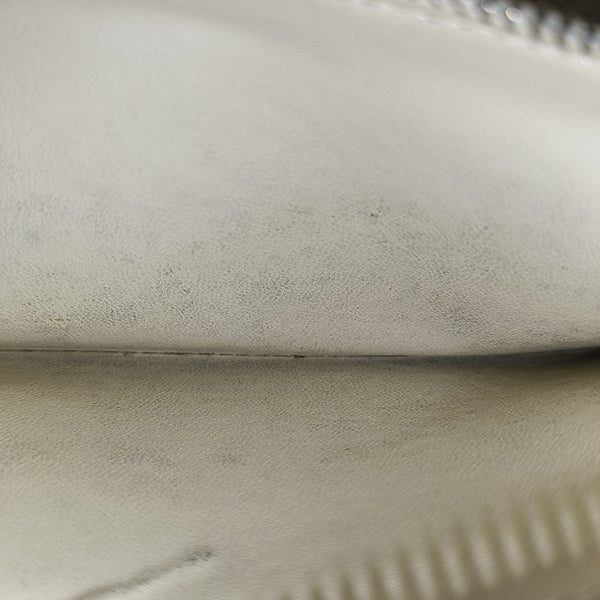 PORTE MONNAIE Damier Azur Coated Canvas White Wallet