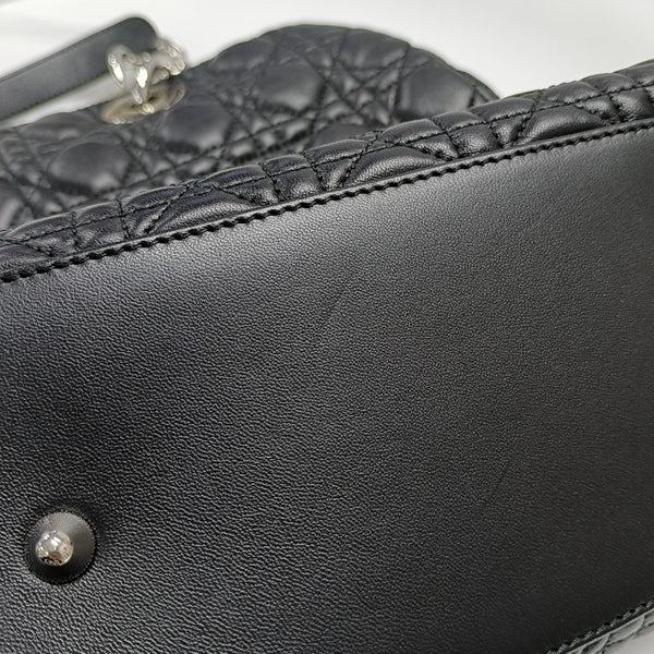 Dior Soft Cannage Calfskin Black