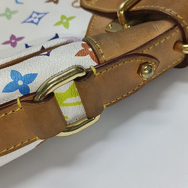 LV × TM GRETA Monogram Coated Canvas White