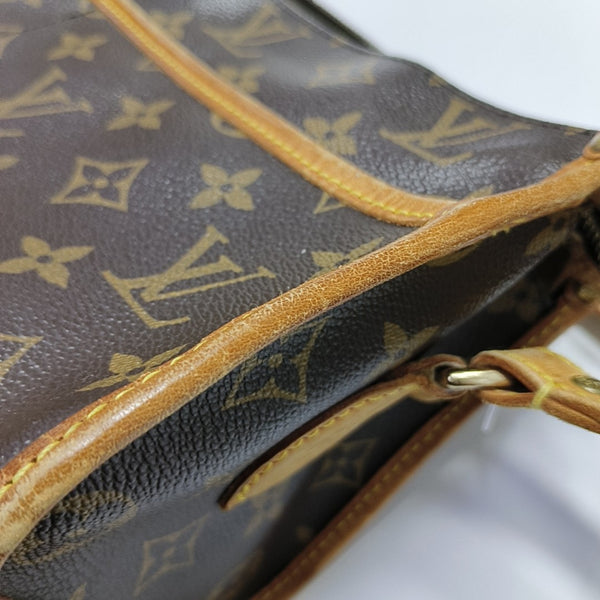 POPINCOURT Monogram Coated Canvas Brown