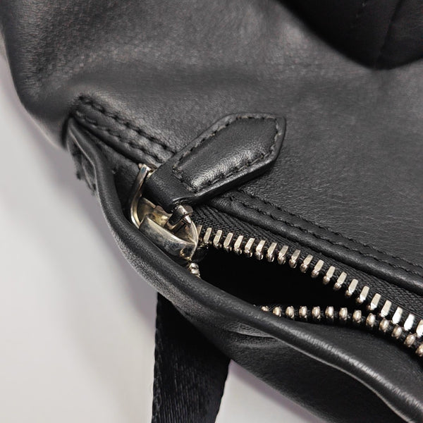 Calfskin Backpack Black