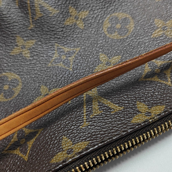 ACCESSOIRES Monogram Coated Canvas Brown