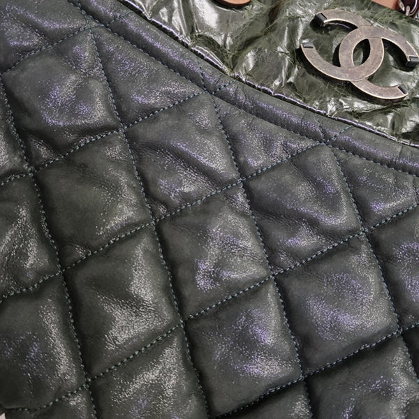 THE MIX Quilted Calfskin Green